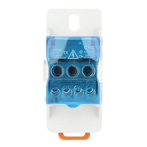 Vienpolu savienojuma kārba 80A