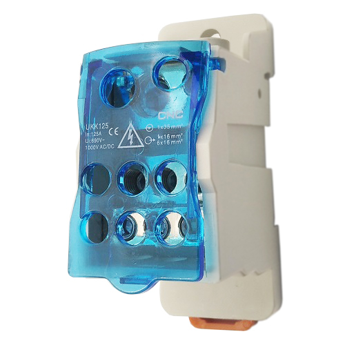 Vienpolu savienojuma kārba 125A