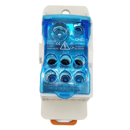 Vienpolu savienojuma kārba 160A