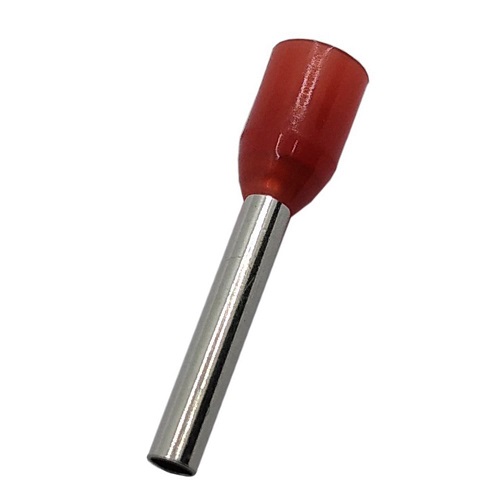 Insulated Cord End Terminal priekš 6mm2/10AWG Kabelis, 100pcs