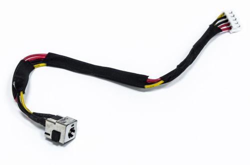 Power jack with cable, HP Pavilion DV2000, DV2100, DV2200