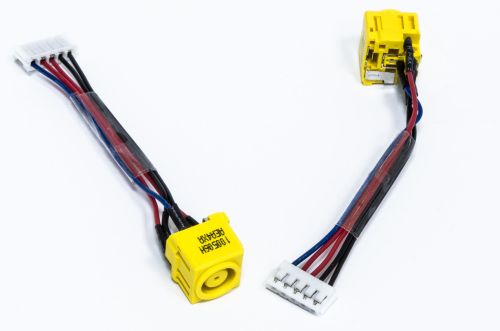 Power jack with cable, LENOVO Thinkpad T60, T61, Z60M R60
