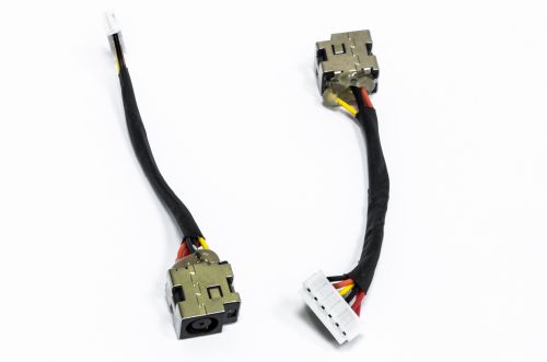 Power jack with cable, HP Compaq CQ50, CQ60, G50, G60