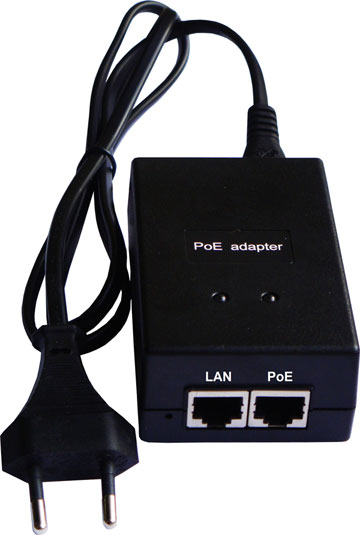PoE injektors 1ch POE-004, 48V, 0,4A