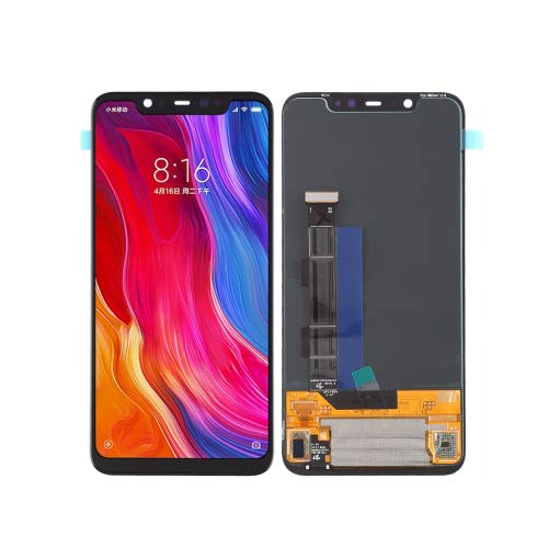 LCD screen Xiaomi Mi 8 (melns) ORG