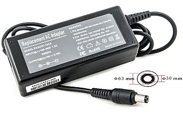 Laptop Power Adapter TOSHIBA 60W: 19V, 3.16A