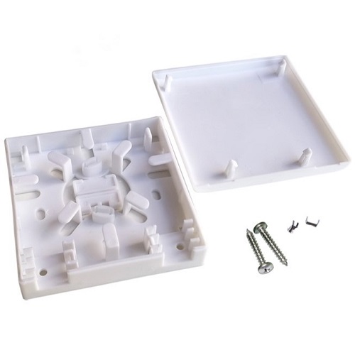 FTTH kaste, 2x SC, 2 kodoli, 86x86mm