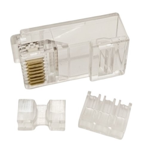 RJ45 Modular Plug priekš UTP CAT6A, 100 pcs