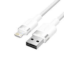 Kabelis USB2.0 uz Lightning 2m balts Vention
