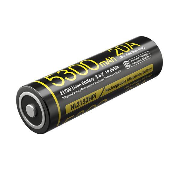Uzlādējams litija jonu akumulators 3.6V 5300mAh NL2153HPI Nitecore