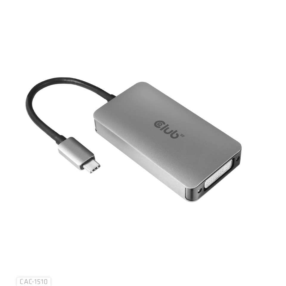Adapteris USB-C uz DVI-D aktīvs CAC-1510 Club3D