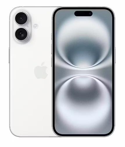 REFURB. PHONE IPHONE 16/128GB WHITE GRADE A RENEWED