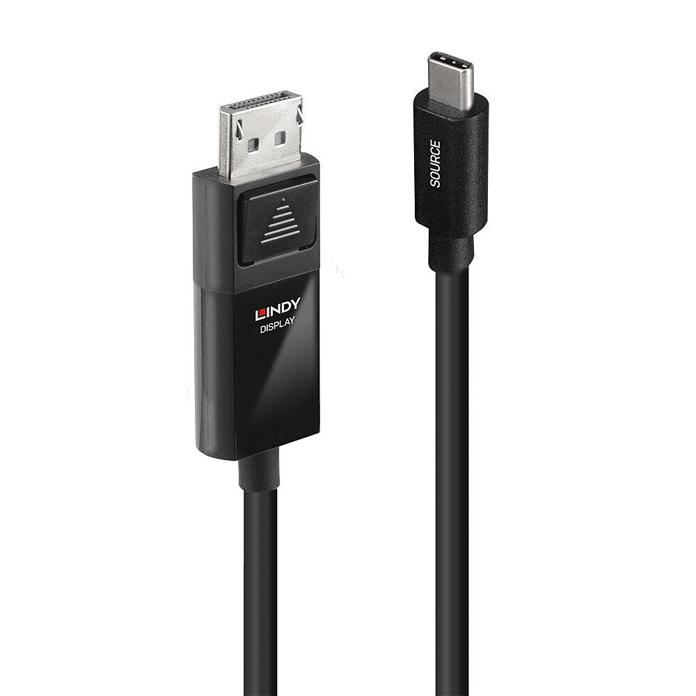 USB-C uz DP 8K60 kabelis 2m 43342 Lindy