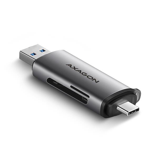 Axagon atmiņas karšu lasītājs USB-C+USB3.2 SD/MicroSD CRE-SAC