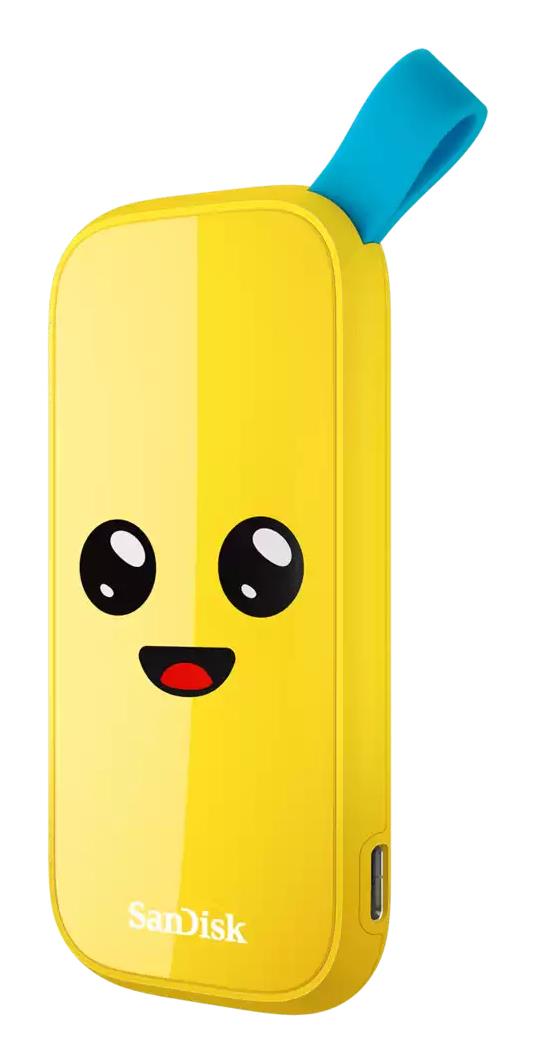 Ārējais SSD disks SANDISK 2TB USB 3.2 lasīšanas ātrums 800 MB/s