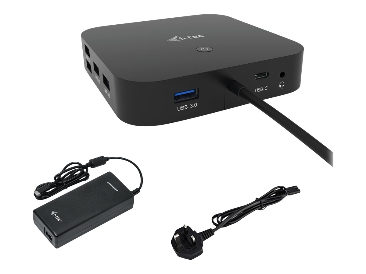I-Tec USB-C divu ekrānu dokstacija