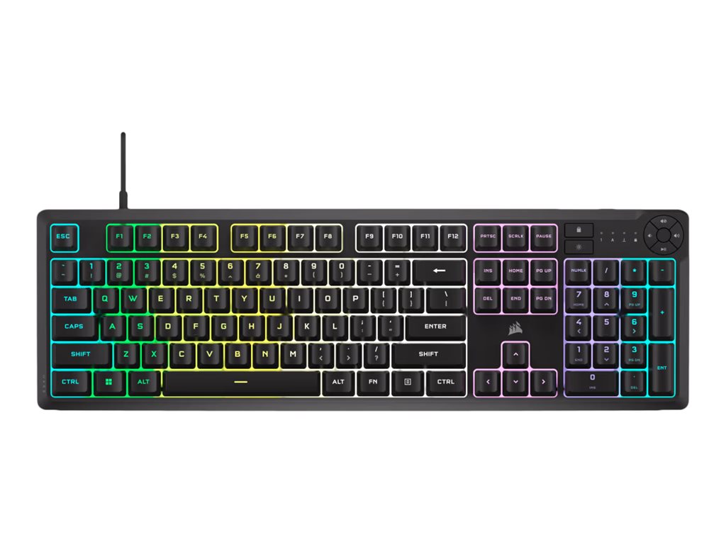 CORSAIR K55 CORE RGB spēļu tastatūra