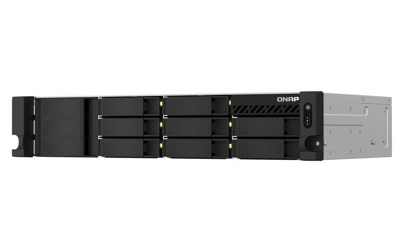 QNAP TS-864EU-RP-8G tīkla krātuve 8 vietu 2U Rack 8GB