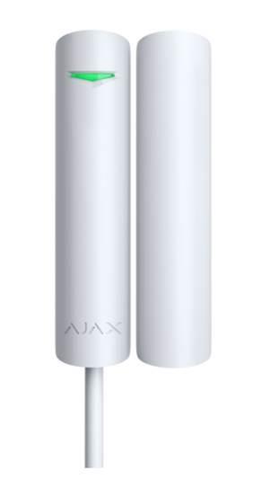 Ajax Fibra durvju aizsardzības sensors DoorProtect balts