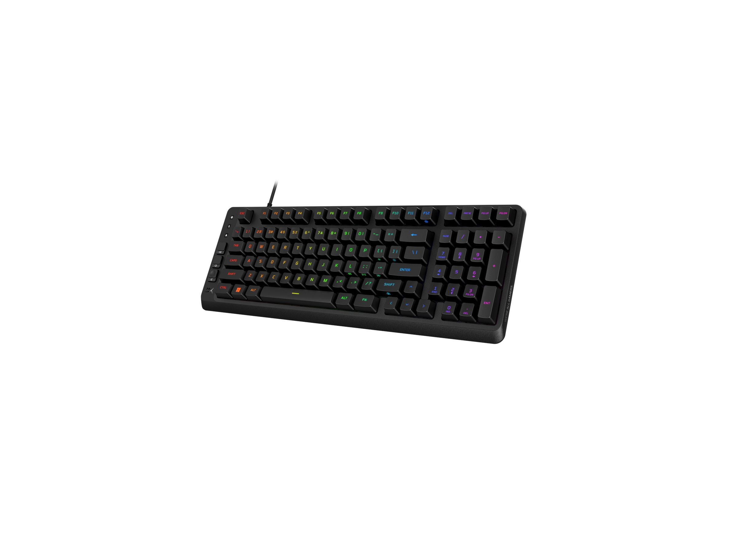 HP HyperX Eve 1800 - spēļu tastatūra