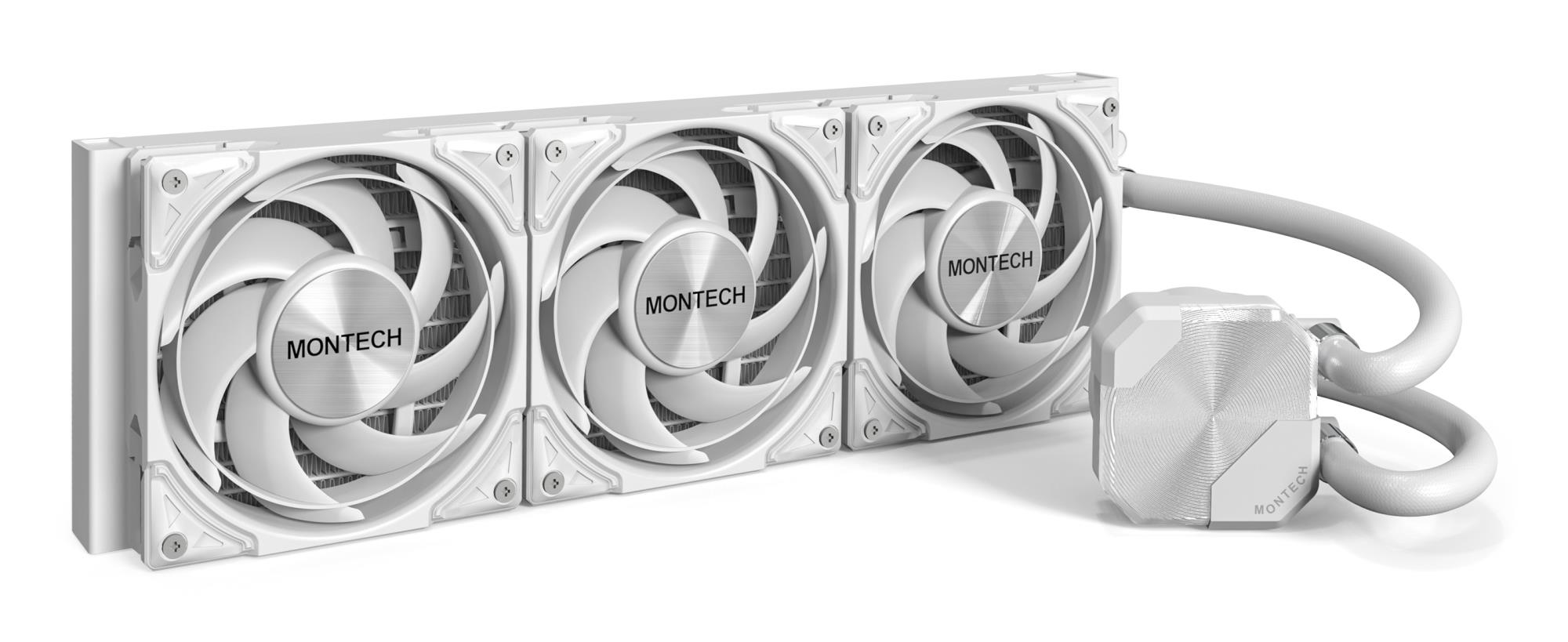 CPU COOLER MULTI SOCKET WHITE/HYPERFLOW SILENT360(W) MONTECH