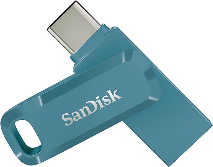SanDisk USB-C 128GB dubultā zibatmiņa