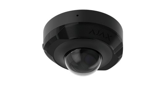 Ajax DomeCam Mini 5MP 2.8mm melna tīkla kamera