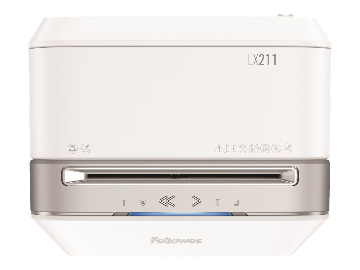 Fellowes Powershred LX211 dokumentu smalcinātājs balts