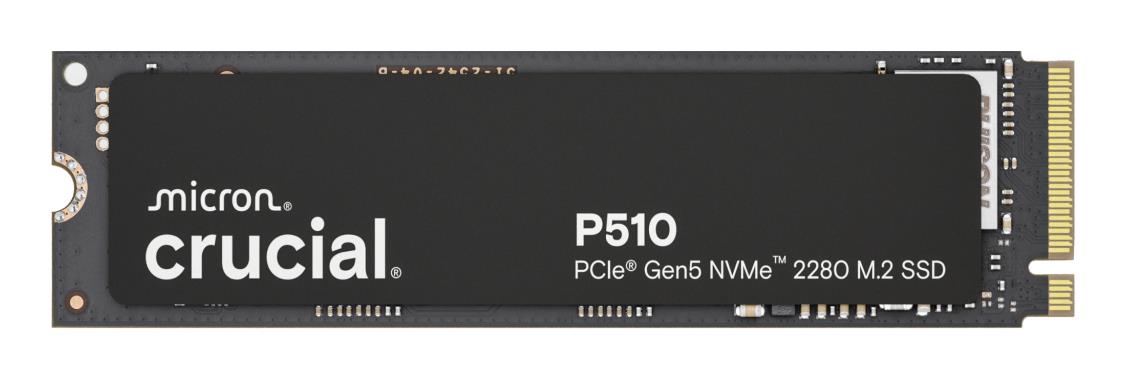 SSD disks CRUCIAL P510 2TB M.2 PCIe Gen5 NVMe