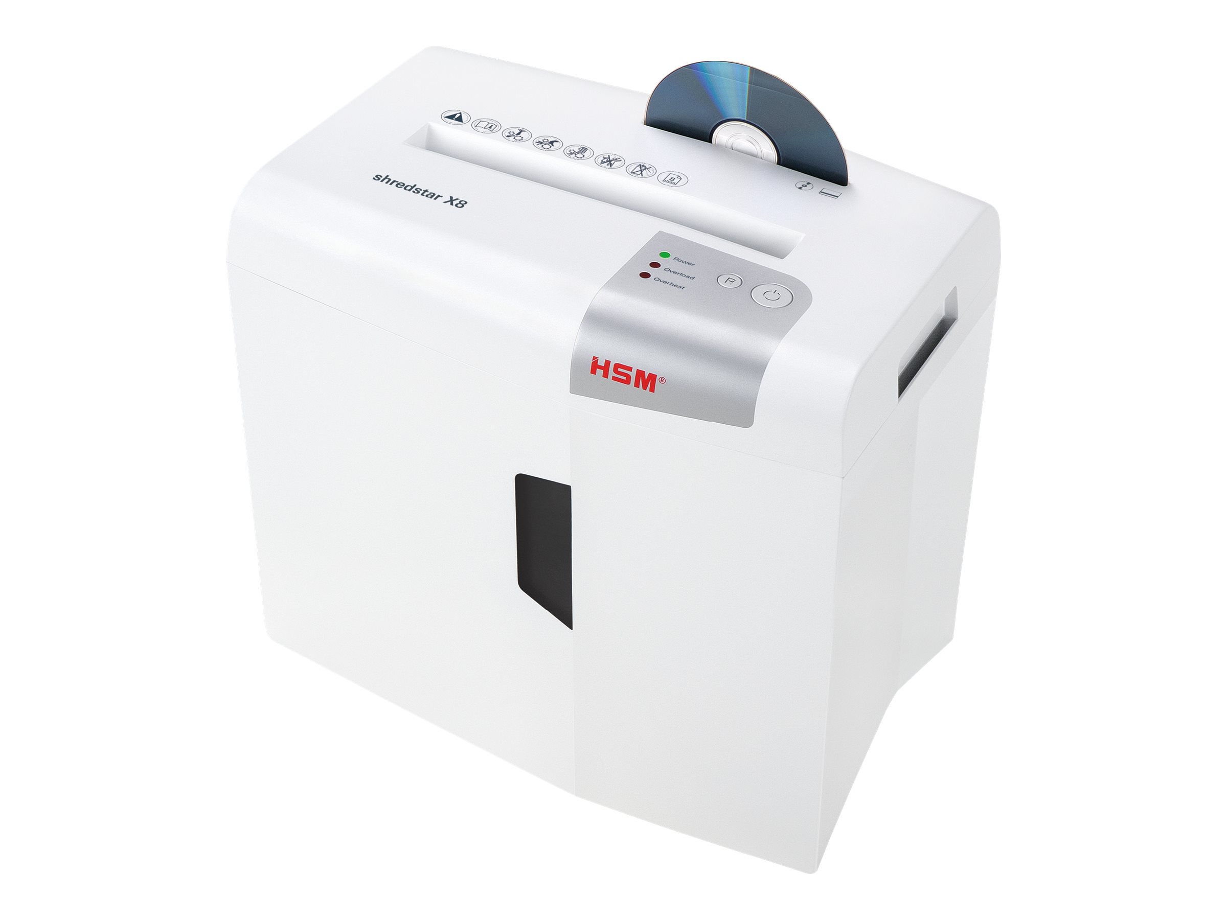 HSM 1044121 HSM Shredstar X8 - šķērsgriezums