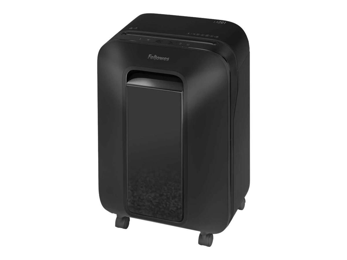 Fellowes Powershred LX201 dokumentu smalcinātājs melns