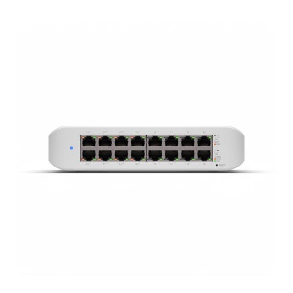 Komutators UBIQUITI USW-LITE-16-POE L2 16 porti PoE+ 45W