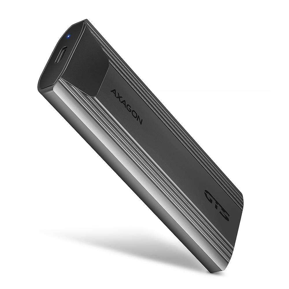 SSD diska korpuss M.2 NVMe SATA USB-C EEM2-GTS2 Axagon