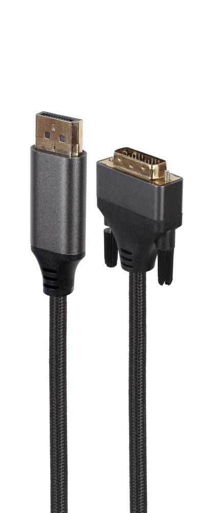 Kabelis DisplayPort uz DVI 1.8m Gembird