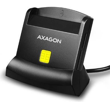 Axagon SmartCard karšu lasītājs USB2.0 CRE-SM2