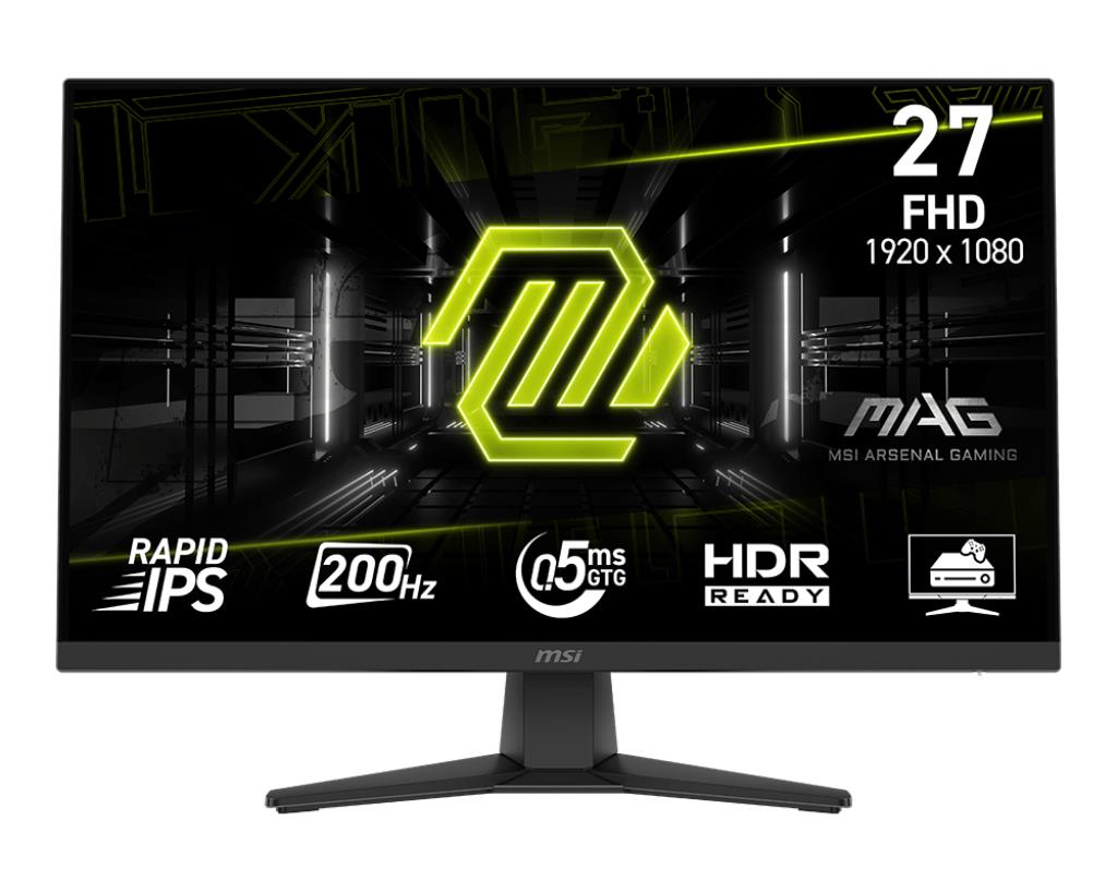 Monitors MSI MAG 272F 27" spēļu IPS 1920x1080 200Hz 0.5ms melns