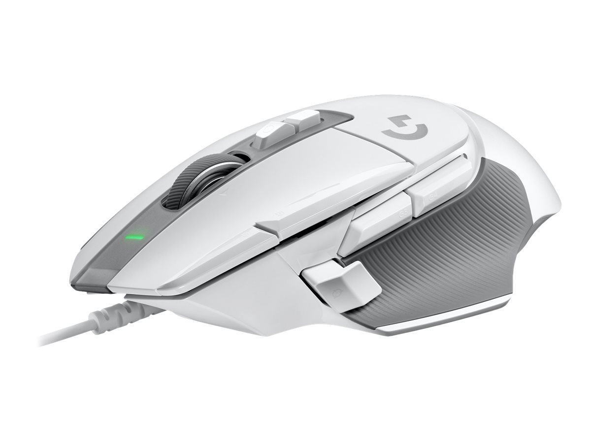 LOGI G502 X pele balta