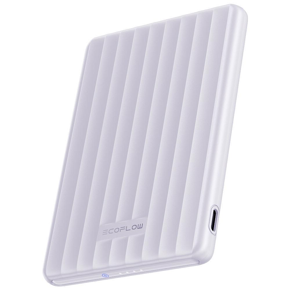 Portatīvais lādētājs ECOFLOW Rapid Mag 5000mAh violets