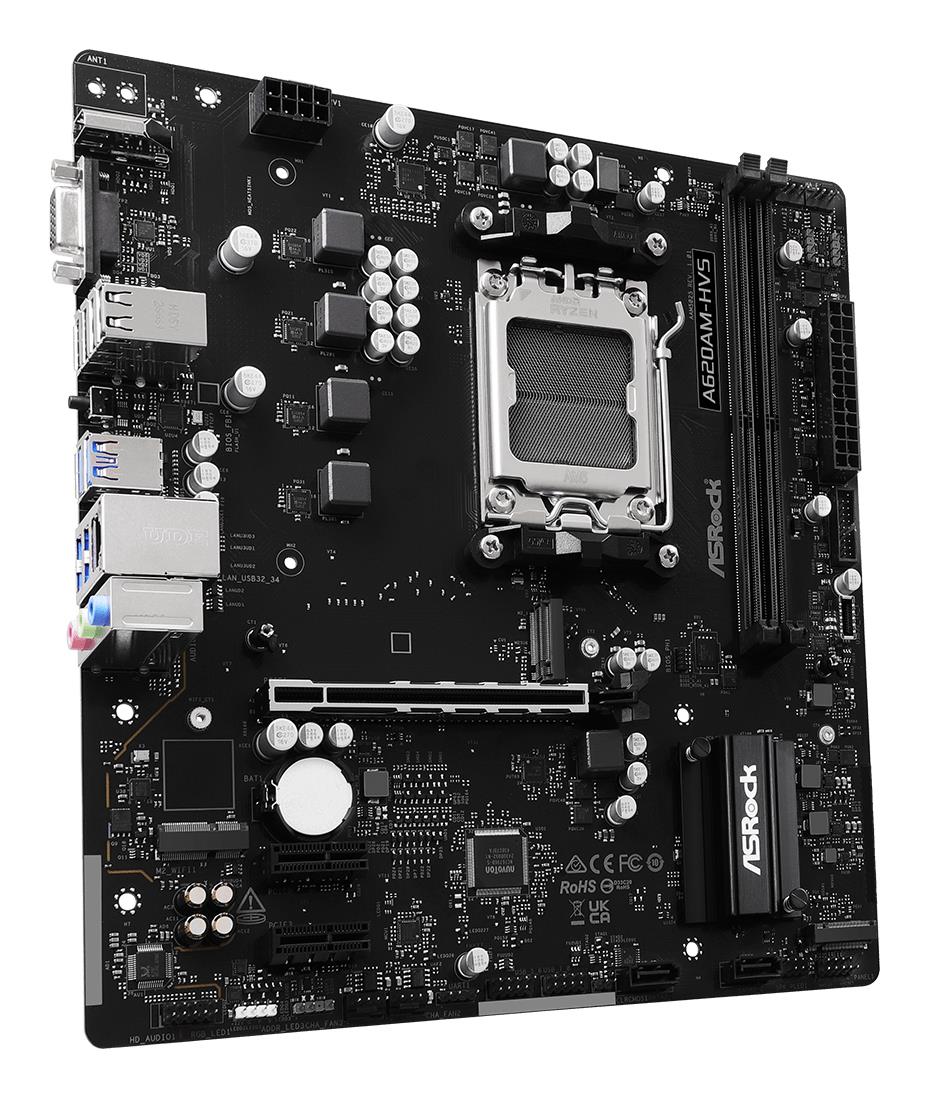 Mātesplate ASROCK AMD A620A DDR5 Micro-ATX
