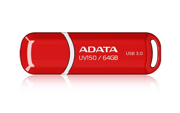 USB zibatmiņa USB3.1 64GB sarkana Adata UV150