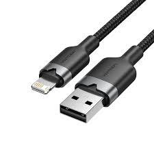 Kabelis USB2.0 uz Lightning 1m melns Vention