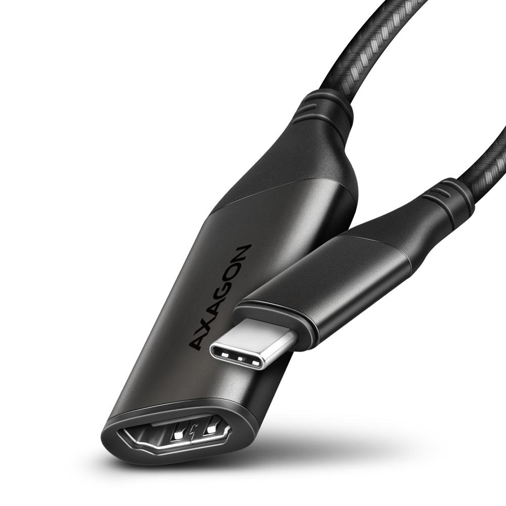 Axagon USB-C uz HDMI kabelis 0.25m RVC-HI2M