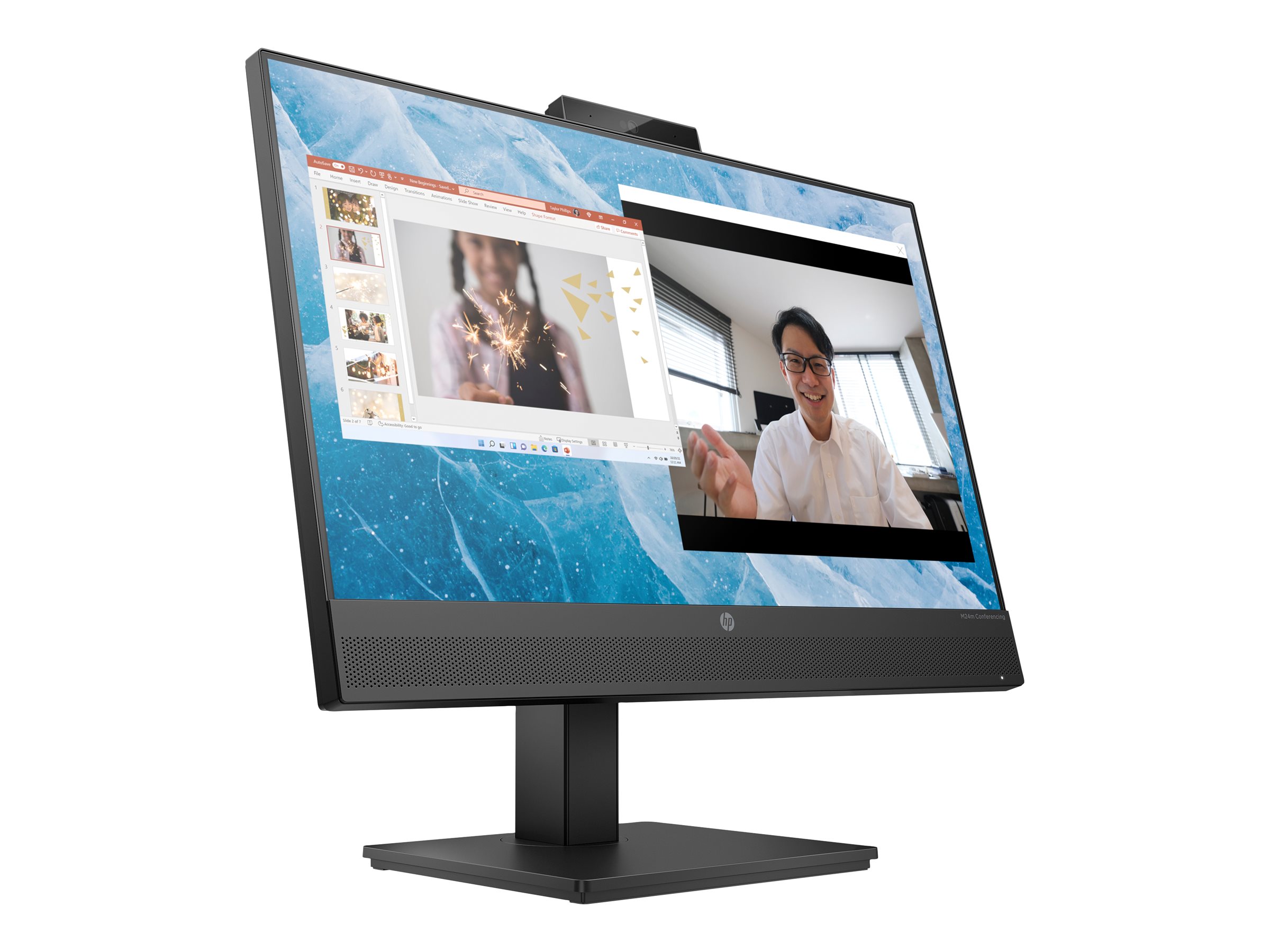 HP M24m 60,4 cm konferenču monitors (EN)