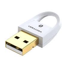 Bluetooth 5.0 USB adapteris balts Vention