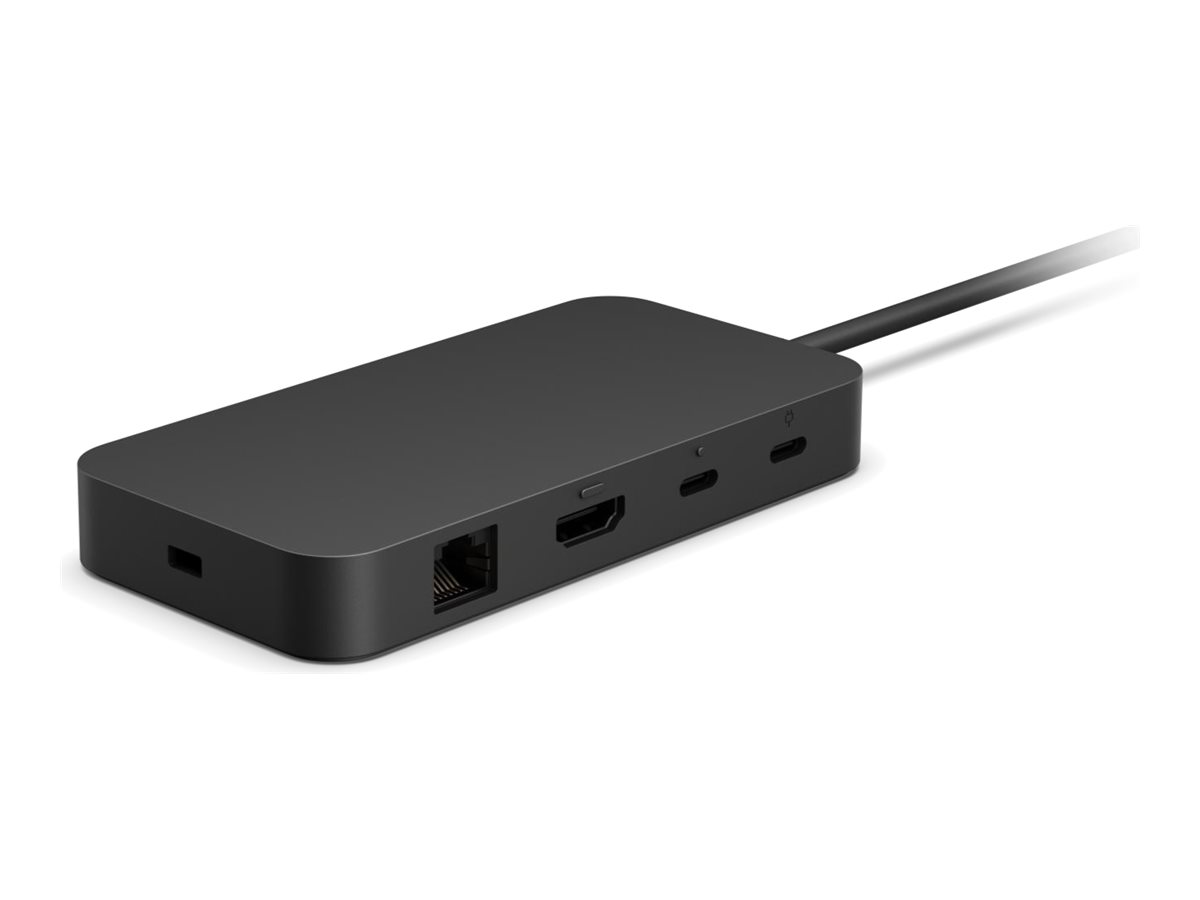 MS Surface USB4 doks melns