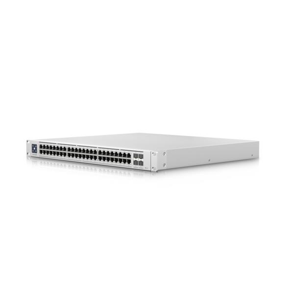 Ubiquiti Enterprise 48 PoE komutators L2 2xSFP 2xSFP+ 48xPoE