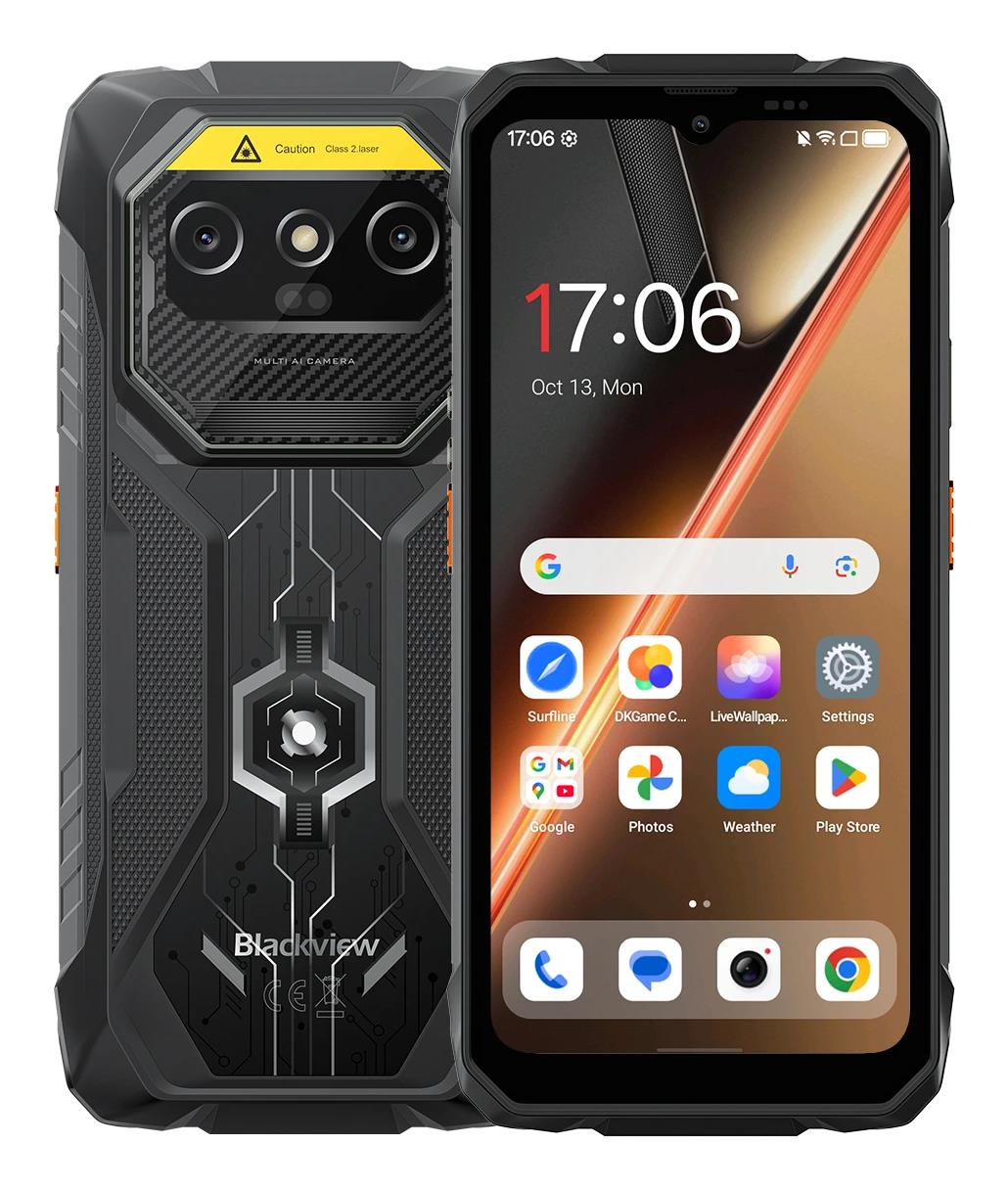 Blackview Rock 1 Pro 8/256GB melns mobilais tālrunis