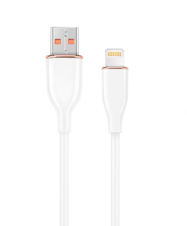 Gembird Lightning uz USB2 kabelis 1.5m balts