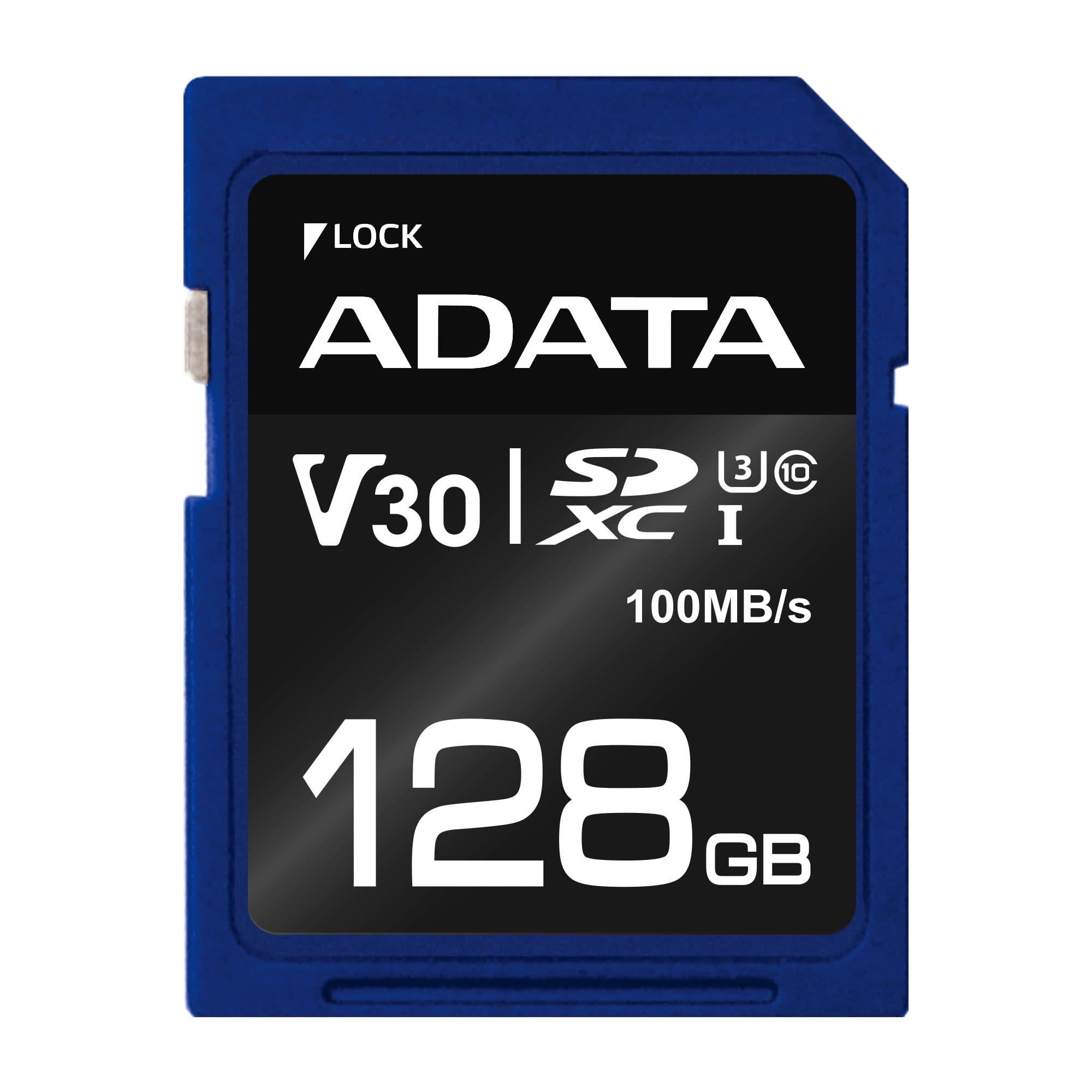 Adata SDXC 128GB V30 atmiņas karte