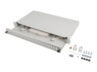 LANBERG optiskās šķiedras panelis 24xSCDX/12xLC